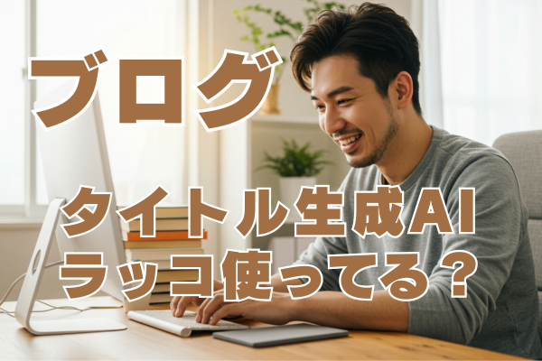 ラッコのAIで魅力的な記事タイトルを作成しよう！