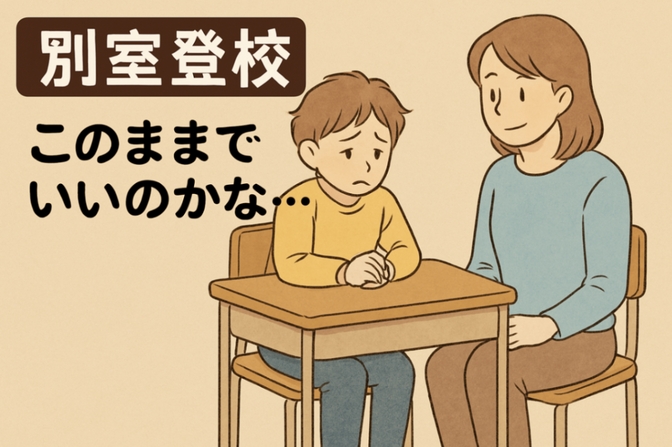「このままでいいの？」別室登校が続く子どもに、今できる大切なこと
