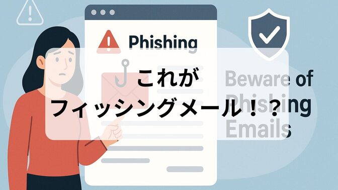 ここまで巧妙!?フィッシング詐欺メールの内容とAIでの見破り方！