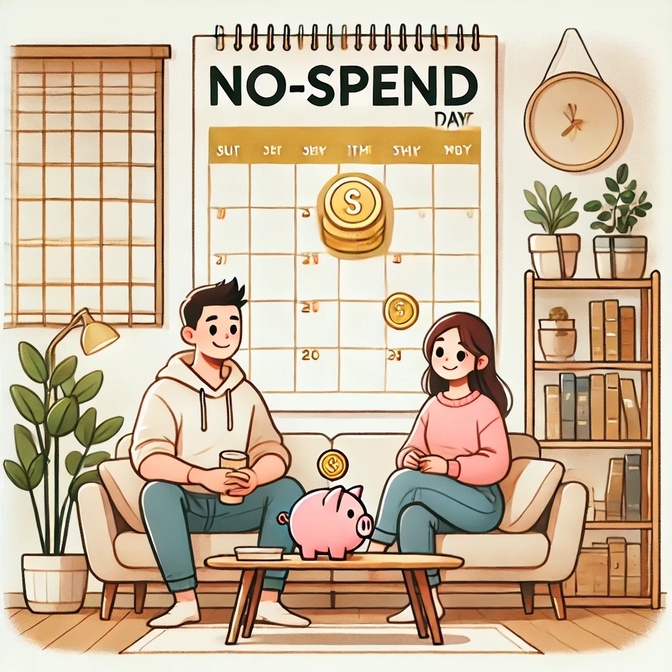 【お金と夫婦の会話が増える】１週間に１日だけ。夫婦でお金を使わない日を決めて無駄遣いが減った話