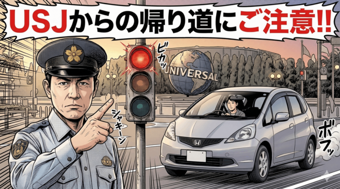 USJ帰りに冷や汗⁉︎ 現地民が教える注意スポット