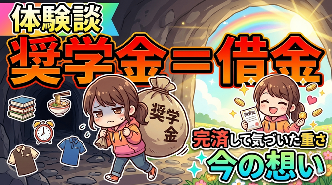 【体験談】奨学金は借金だった――完済して初めて気づいた重さと、親になった今の思い