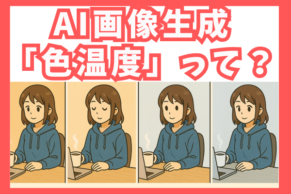 【AI画像生成】セピア・暖色系になる原因と解決方法