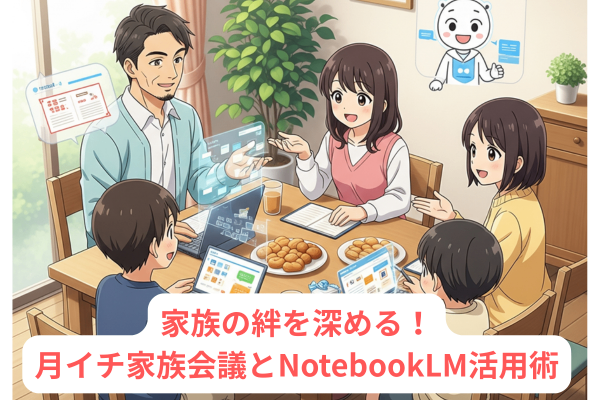家族の絆を深める！月イチ家族会議とNotebookLM活用術