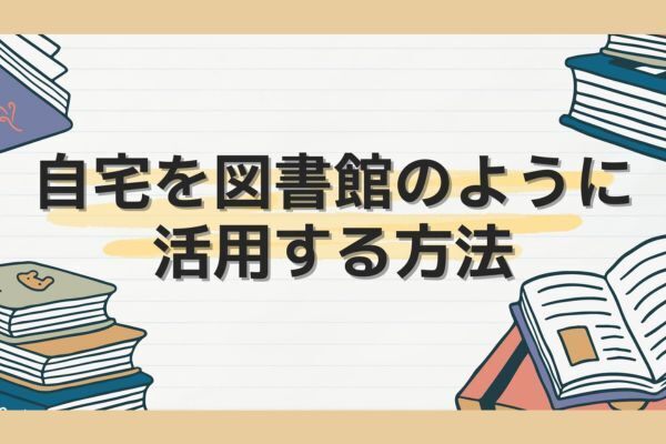 メルカリで書籍を売買し、自宅を図書館のように活用しよう！