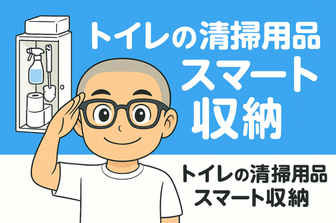🚽✨狭いトイレでも “スッキリきれい”！