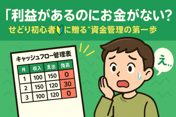 せどり物販🔰必見『利益は出るのにお金がない』問題とは？年間キャッシュフロー管理表で資金の見える化を