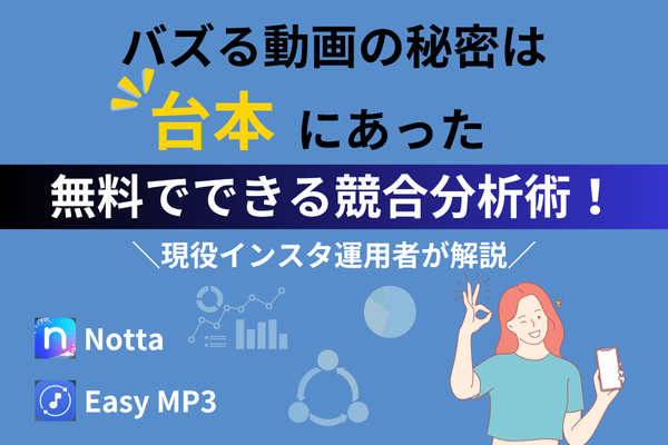 ショート動画の文字起こし