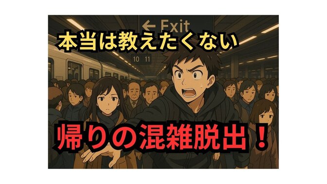 【お金の勉強フェス2025】必見！『本当は教えたくない』帰りの混雑脱出はコレ！