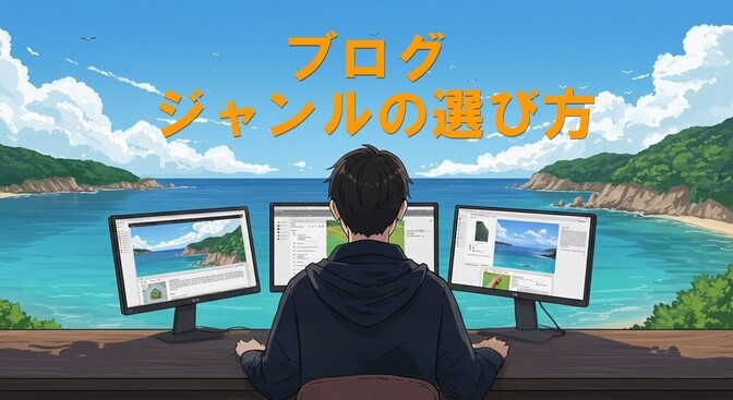 ブログジャンルの選び方