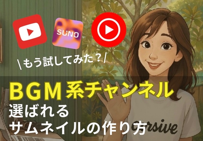 BGM系チャンネル•選ばれるサムネイルの作り方