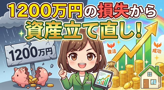 30代で1,200万円以上を失った私が、 暮らしを整えながら資産を立て直した記録