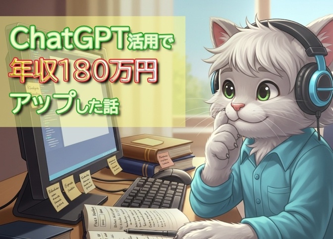 【転職・収入アップ】フリーランスプログラマがChatGPTで年収を180万円アップした話