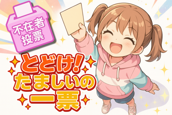 【魂の一票】投票日、地元にいなくてもOK！不在者投票で意思を届ける方法