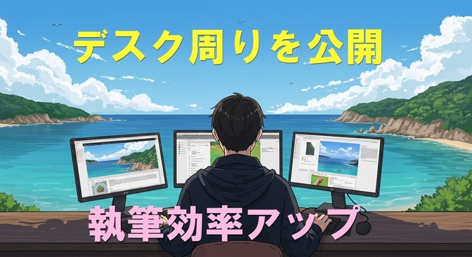 執筆スピードが上がるアイテムを紹介