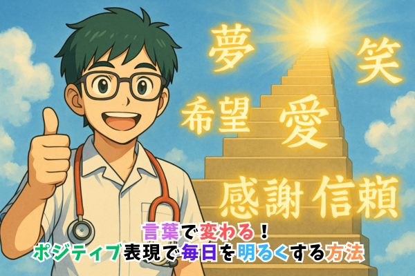 言葉で変わる！ポジティブ表現で毎日を明るくする方法