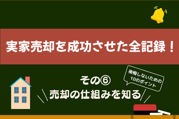 実家売却を成功させた全記録！私のリアル体験と手順　その⑥【売却の仕組みを知る】
