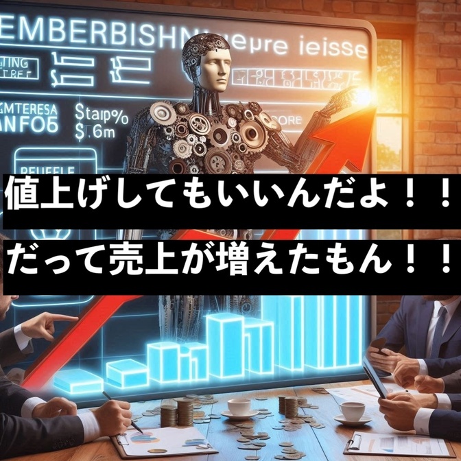 値上げしても利益が下がるどころか上がった話