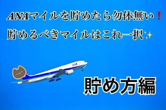 地方の方は必見！ANAマイルより半分以下のマイルで発行できるUAマイルの貯め方！