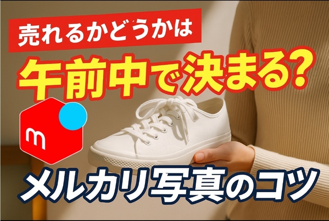 売れるかどうかは“午前中”で決まる？メルカリ写真のコツ