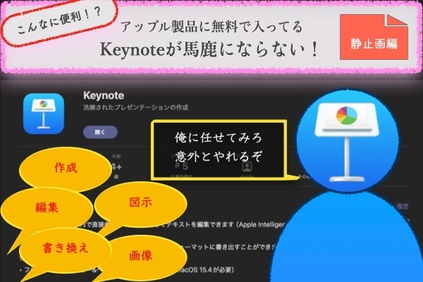 こんなに便利！？　アップル製品に無料で入ってるKeynoteが馬鹿にならない！静止画編