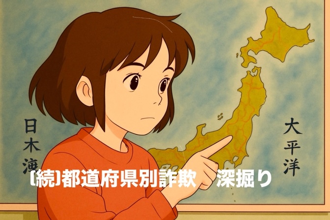 (続編)あなたの県ではどんな詐欺が多い？都道府県別に見る詐欺の種類と傾向