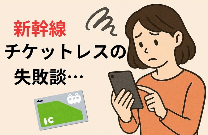 【失敗談】Suicaと新幹線の座席が紐付けできなかった件【チケットレス】