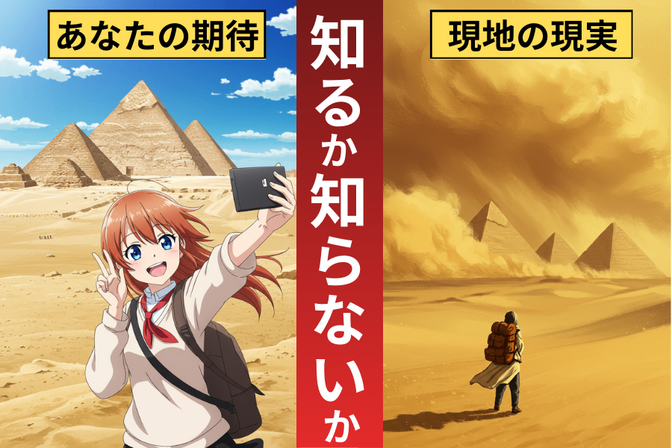【元在住者が解説】エジプト旅行のベストシーズンはいつ？季節ごとの気候と服装全ガイド