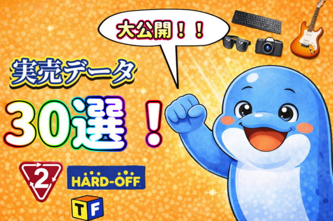 【中古せどり】大公開！稼げや祭りで売った実売データ30！