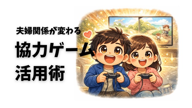 「もう会話ないかも…」を解決！夫婦関係が劇的に変わる協力ゲーム活用術