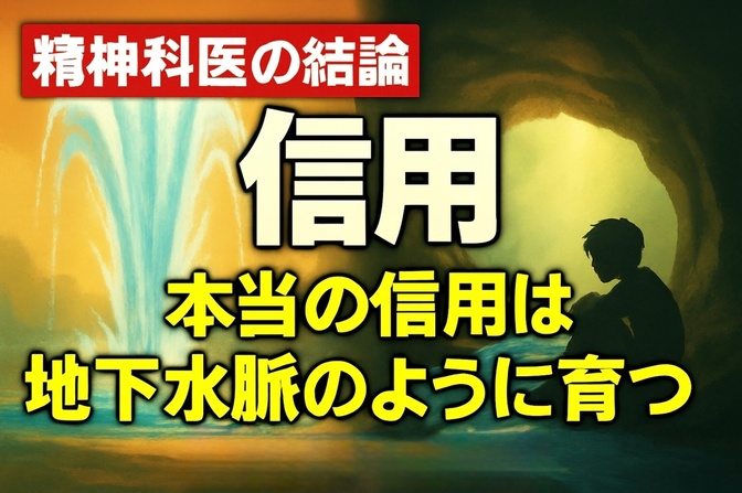内向型のための「信用錬金術」入門 〜精神科医が教える“静かな信頼”の育て方〜