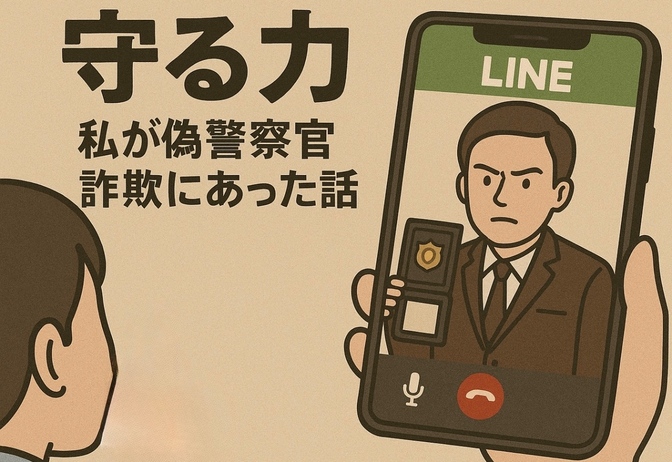 【実録】見事に引っかかった偽警察官詐欺