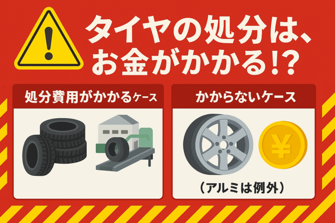 『商流で考える』不必要なタイヤ処分はどうすればいいの？