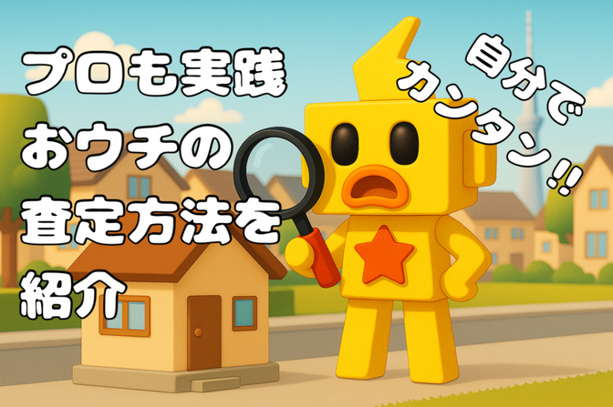 あなたの家はいくら？自分でカンタン査定♪プロもやってる査定方法を伝授