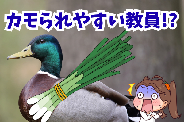 カモられやすい教員!?