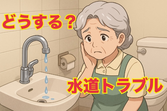 【守る力】水が止まらなくなった時に80点は取れる行動とは？