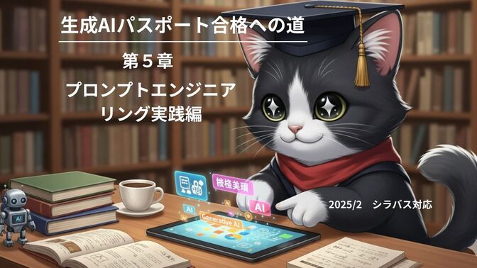 【生成AIパスポート試験対策】第5章 プロンプトエンジニアリング実践編