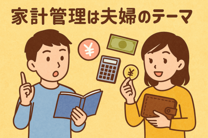 【夫婦の家計管理は二人三脚】攻めと守りの役割分担