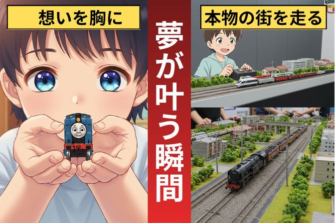 【実体験】小岩Uppercaseは親子鉄の聖地！レンタルレイアウトで自分のNゲージを走らせてみた！