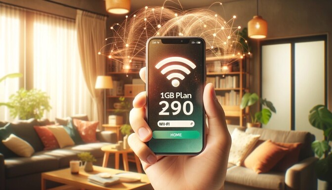 日本通信SIMでひと月1GB(290円)で乗り切る方法【ご自宅にWi-Fi必須】