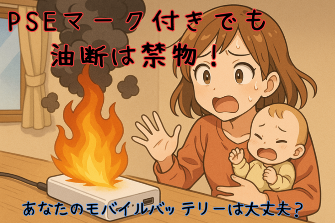 「まさか自分の家で…」モバイルバッテリーが発火！火事になりかけた体験談