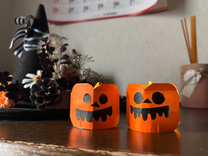 お金をかけずにかわいいハロウィン飾りをつくる方法