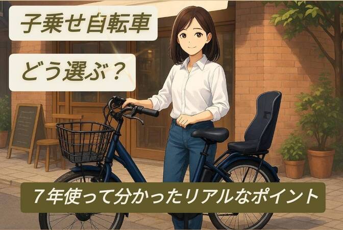 子乗せ電動自転車どう選ぶ？７年使ってわかったリアルなポイント