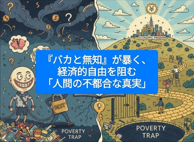 『バカと無知』が暴く、経済的自由を阻む「人間の不都合な真実」