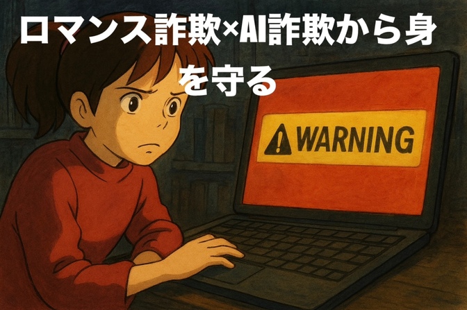 🧠 AIが生み出す「新時代の詐欺」 ロマンス詐欺×劇場型詐欺が融合する恐怖のシナリオとは？