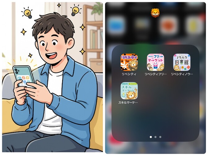 2分でできる　ノウハウ図書館をホーム画面に！　SafariやGoogle Chrome