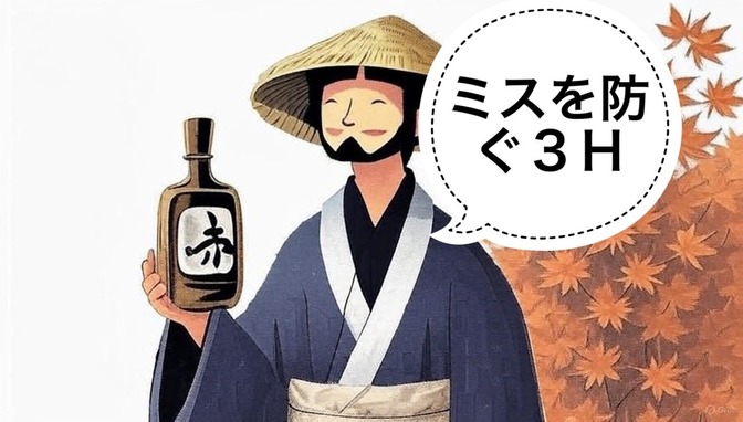 【時短】ミスを防ぐ3Hの紹介👷