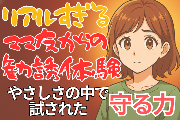 🌿リアルすぎるママ友からの勧誘体験｜やさしさの中で試された“守る力”