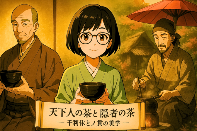 天下人の茶と隠者の茶 ― 千利休と丿貫の美学