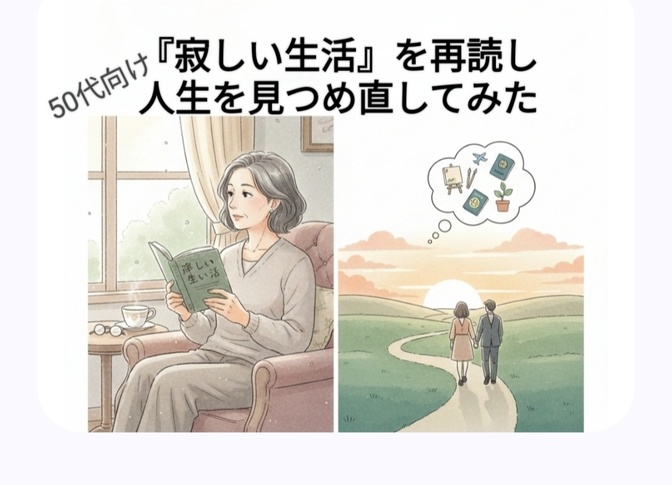 『 寂しい生活』再読し人生を見つめ直す:「全捨て」から始まる新しい豊かさの定義